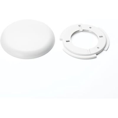 Orion Caixa de distribuição extraplana de PVC, branca, resistente à água, tampa de fecho Orion Caixa de distribuição extraplana de PVC, branca, resistente à água, tampa de fecho