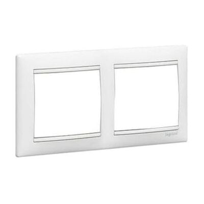 Legrand Valena Vl-Placa 2Ele Hor Branco Legrand Valena Vl-Placa 2Ele Hor Branco