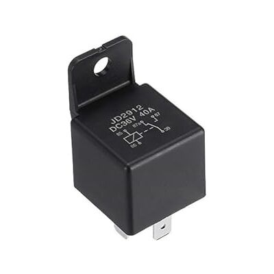 NICOLIE Jd2912 DC 36 V 40A Relé de interruptor de ligar/desligar terminais de 5 pinos de carga dividida de serviço pesado compatível com Auto Boat Van NICOLIE Jd2912 DC 36 V 40A Relé de interruptor de ligar/desligar terminais de 5 pinos de carga dividida de serviço pesado compatível com Auto Boat Van