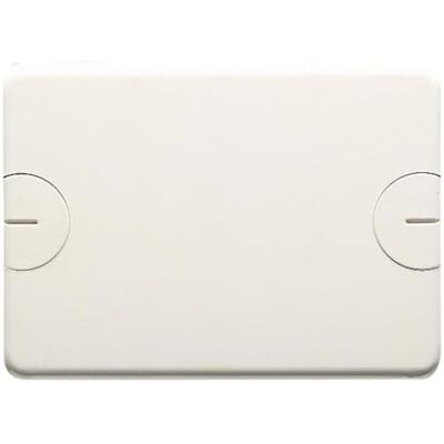 Gewiss 24 Placa cega caixa 3 módulos embutidos marfim Gewiss 24 Placa cega caixa 3 módulos embutidos marfim