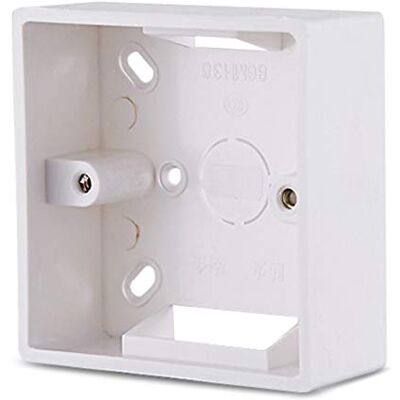 GUMEI 86 x 86 PVC caixa de conexões de espessamento cassete de montagem em parede para interruptor base interruptor caixa inferior caixa elétrica acessórios caixa de conexões GUMEI 86 x 86 PVC caixa de conexões de espessamento cassete de montagem em parede para interruptor base interruptor caixa inferior caixa elétrica acessórios caixa de conexões