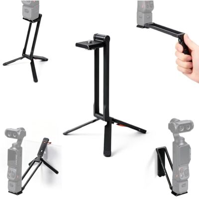 K&F CONCEPT Tripé parafuso 1/4" suporte extensível Base magnética com tripé dobrável, adaptável à Insta360 lua ultra / bolso 4/4P/3 -PP01 K&F CONCEPT Tripé parafuso 1/4" suporte extensível Base magnética com tripé dobrável, adaptável à Insta360 lua ultra / bolso 4/4P/3 -PP01