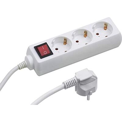 Meister Extensão 3m, branco - power strip Meister Extensão 3m, branco - power strip