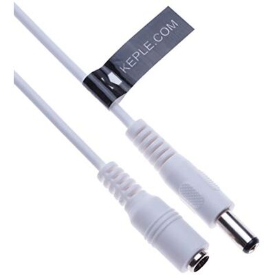 Keple Cabo de Extensão de Alimentação CC DC 2.1mm / 5.5mm Jack 10m Conector CCTV Adaptador de Cabo de Alimentação Compatível com Câmara de Segurança CCTV, Câmara IP, DVR Independente, Fita LED, Monitores Keple Cabo de Extensão de Alimentação CC DC 2.1mm / 5.5mm Jack 10m Conector CCTV Adaptador de Cabo de Alimentação Compatível com Câmara de Segurança CCTV, Câmara IP, DVR Independente, Fita LED, Monitores