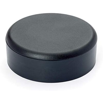 Orion Caixa de distribuição de PVC para teto, roseta, caixa de derivação coberta, cor preta, 1 unidade Orion Caixa de distribuição de PVC para teto, roseta, caixa de derivação coberta, cor preta, 1 unidade