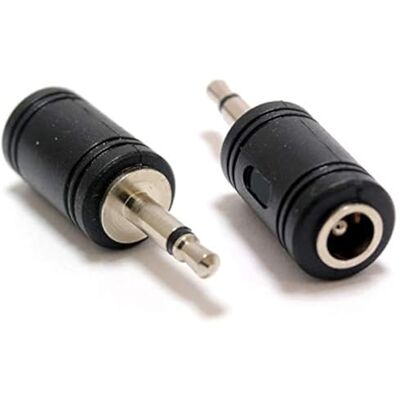 Keple Adaptador de corrente CC de 5,5 mm x 2,1 mm tomada online para conversor de corrente coaxial de tomada mono jack de 3,5 mm para equipamentos de CCTV, câmara de videovigilância, luzes LED, portátil, PC Keple Adaptador de corrente CC de 5,5 mm x 2,1 mm tomada online para conversor de corrente coaxial de tomada mono jack de 3,5 mm para equipamentos de CCTV, câmara de videovigilância, luzes LED, portátil, PC