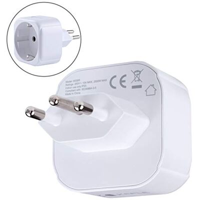 Keple Brasil Brasil/África do Sul African SA Adapter Plug viagem tipo N para a EU Europe European Tipo C E F tomada Socket adaptador para Spain ES France FR Italy IT Germany Denmark Greece adaptador 3 pinos Keple Brasil Brasil/África do Sul African SA Adapter Plug viagem tipo N para a EU Europe European Tipo C E F tomada Socket adaptador para Spain ES France FR Italy IT Germany Denmark Greece adaptador 3 pinos
