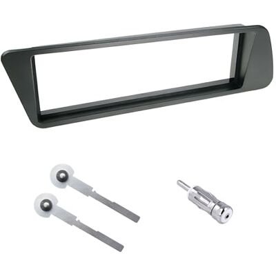 sound-way Kit de montagem automática, moldura 1 DIN rádio para carro, adaptador compatível com Peugeot 306 1993-2001 sound-way Kit de montagem automática, moldura 1 DIN rádio para carro, adaptador compatível com Peugeot 306 1993-2001