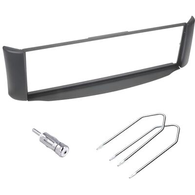sound-way Kit de montagem automática, moldura 1 DIN / 2 DIN rádio para carro, adaptador compatível com Smart ForTwo 1998-2007 sound-way Kit de montagem automática, moldura 1 DIN / 2 DIN rádio para carro, adaptador compatível com Smart ForTwo 1998-2007