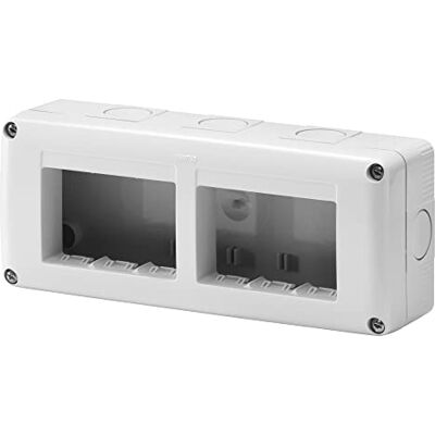 Gewiss combi system 40 Recipiente combi system 40 6 módulos ip40 Gewiss combi system 40 Recipiente combi system 40 6 módulos ip40