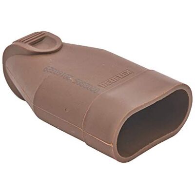 DEBFLEX Pegada feminina 2P 6A reta castanho DEBFLEX Pegada feminina 2P 6A reta castanho