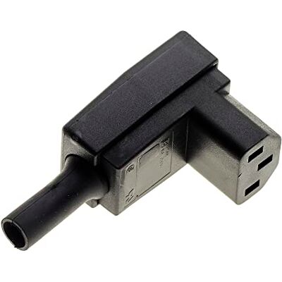 Keple Conector IEC C13, ângulo descendente de 10 A conectores IEC320-C13 conector de adaptador de corrente fêmea de 3 terminais cavilhas tomada em linha Keple Conector IEC C13, ângulo descendente de 10 A conectores IEC320-C13 conector de adaptador de corrente fêmea de 3 terminais cavilhas tomada em linha