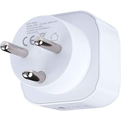 Keple Denmark DK Dinamarca, Greenland Adapter Plug viagem tipo J para a UE Europe European Tipo C E F tomada Socket adaptador para Spain ES France FR Italy IT Germany Denmark Greece Turkey adaptador 3 pinos Keple Denmark DK Dinamarca, Greenland Adapter Plug viagem tipo J para a UE Europe European Tipo C E F tomada Socket adaptador para Spain ES France FR Italy IT Germany Denmark Greece Turkey adaptador 3 pinos
