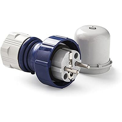 Famatel Pegada IP67 2P+TTL 16A 250V azul e cinzento Famatel Pegada IP67 2P+TTL 16A 250V azul e cinzento