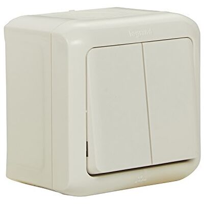 Legrand 782362 - Interruptor IP44 Branco de Parede - light switch Legrand 782362 - Interruptor IP44 Branco de Parede - light switch