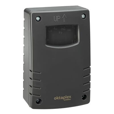 Oktaplex motion Oktaplex Bela interruptor crepuscular exterior com temporizador de desconexão IP65 230 V antracite sensor crepuscular regulável Oktaplex motion Oktaplex Bela interruptor crepuscular exterior com temporizador de desconexão IP65 230 V antracite sensor crepuscular regulável