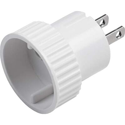 Meister Adaptador de viagem tipo A – para os Estados Unidos, Canadá, Tailândia e República Dominicana – IP20 – branco – adaptador de tomada de viagem para mais de 20 países/adaptador de viagem Meister Adaptador de viagem tipo A – para os Estados Unidos, Canadá, Tailândia e República Dominicana – IP20 – branco – adaptador de tomada de viagem para mais de 20 países/adaptador de viagem