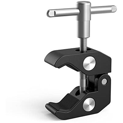 SMALLRIG Super Clamp com rosca de 1/4" e 3/8", Super Clamp sistema de fixação para tripé 735 Super Clamp Sistema de Fijación para Trípode SMALLRIG Super Clamp com rosca de 1/4" e 3/8", Super Clamp sistema de fixação para tripé 735 Super Clamp Sistema de Fijación para Trípode