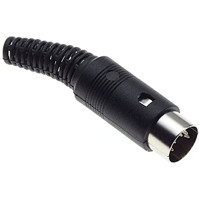 Keple Pegada DIN de 5 pinos adaptador macho de tomada de áudio AV conector DIN de soldagem Keple Pegada DIN de 5 pinos adaptador macho de tomada de áudio AV conector DIN de soldagem