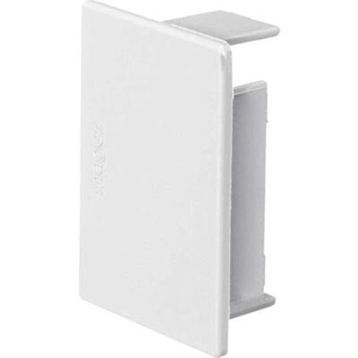 Hager Sistemas M54039010, tampa final, em PC/ABS, para canais LF4006009010, branca neve (RAL9010) Hager Sistemas M54039010, tampa final, em PC/ABS, para canais LF4006009010, branca neve (RAL9010)