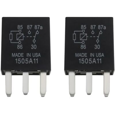 YINETTECH 2 peças de 5 pinos de substituição de relé automotivo G8V-RH-1C7T-R-DC12V SPDT interruptor de relé automático para carros, barcos, lanchas YINETTECH 2 peças de 5 pinos de substituição de relé automotivo G8V-RH-1C7T-R-DC12V SPDT interruptor de relé automático para carros, barcos, lanchas