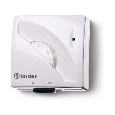 Finder Série 1t Termostato de parede 230 v on/off blister Finder Série 1t Termostato de parede 230 v on/off blister
