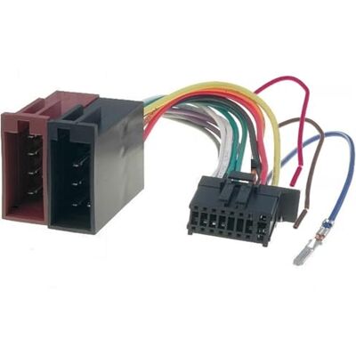 sound-way Cabo adaptador ISO feixe para rádio Pioneer, conector de 16 pinos para MVH-AV270BT sound-way Cabo adaptador ISO feixe para rádio Pioneer, conector de 16 pinos para MVH-AV270BT