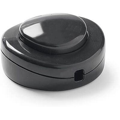Famatel Interruptor de pé 2A 250 V preto Famatel Interruptor de pé 2A 250 V preto