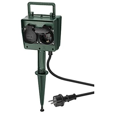 goobay Tomada para jardim (4 tomadas, especial para exteriores, proteção IP44) goobay Tomada para jardim (4 tomadas, especial para exteriores, proteção IP44)