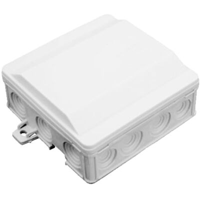 Miratic Caixa estanque exterior elétrica IP55 90 x 90 mm caixa de junção proteção elétrica Miratic Caixa estanque exterior elétrica IP55 90 x 90 mm caixa de junção proteção elétrica