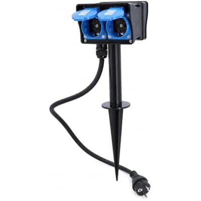 as - Schwabe as Schwabe Tomada de distribuição de picos de terra, tomadas de contacto de proteção quádrupla com tampas rebatíveis de segurança, distribuidor de tomadas com 2 m H07RN-F 3G1,5, 230V, 16A, IP44, preto as - Schwabe as Schwabe Tomada de distribuição de picos de terra, tomadas de contacto de proteção quádrupla com tampas rebatíveis de segurança, distribuidor de tomadas com 2 m H07RN-F 3G1,5, 230V, 16A, IP44, preto