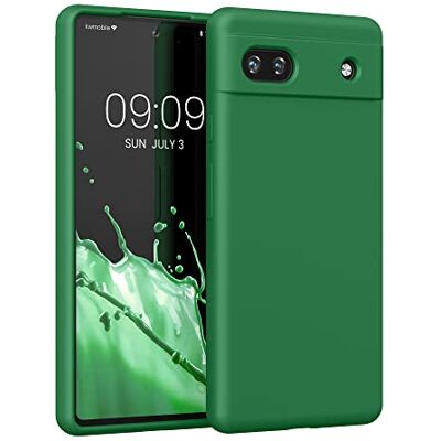 kwmobile Capa Compatível com Google Pixel 6a Capa em TPU e Silicone à prova de choque Adequada para carregamento sem fio Verde trevo kwmobile Capa Compatível com Google Pixel 6a Capa em TPU e Silicone à prova de choque Adequada para carregamento sem fio Verde trevo