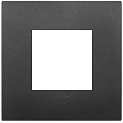 Vimar Série Arke Marco classic 2 módulos tecnopolímero preto Vimar Série Arke Marco classic 2 módulos tecnopolímero preto