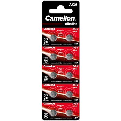 Camelion AGI AG6/LR69/LR921/371 Pila de botón alcalina Camelion AGI AG6/LR69/LR921/371 Pila de botón alcalina