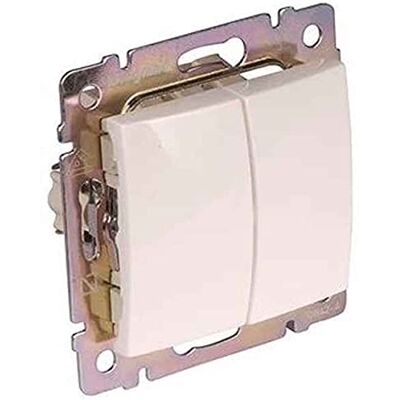 Legrand 774405 Vl-Int duplo 1P 10A Blan Legrand 774405 Vl-Int duplo 1P 10A Blan