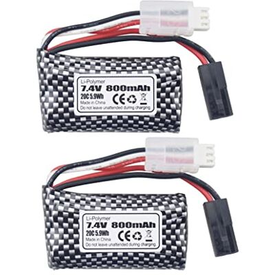 Generic 2 peças 7,4 V 800 mAh 5500-2P bateria de lítio de tomada para 9130 9135 9136 9137 9138 9145 RC carro de brinquedo RC quatro rodas tração alta velocidade todo-o-terreno RC carro Generic 2 peças 7,4 V 800 mAh 5500-2P bateria de lítio de tomada para 9130 9135 9136 9137 9138 9145 RC carro de brinquedo RC quatro rodas tração alta velocidade todo-o-terreno RC carro