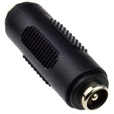 Keple Acoplador DC fêmea a fêmea, conector de 2,5 mm x 5,5 mm, extensão do cabo de alimentação, conversor macho para fêmea, alargador, montador, adaptador de tomada para câmara IP CCTV, DVR, LED Keple Acoplador DC fêmea a fêmea, conector de 2,5 mm x 5,5 mm, extensão do cabo de alimentação, conversor macho para fêmea, alargador, montador, adaptador de tomada para câmara IP CCTV, DVR, LED