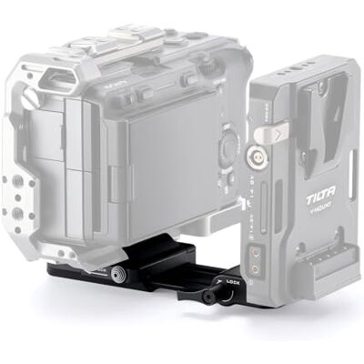 Tilta Receptor Arca ajustável para placa de bateria Mini PD V Mount preto TA-BTP4-AR-B Tilta Receptor Arca ajustável para placa de bateria Mini PD V Mount preto TA-BTP4-AR-B