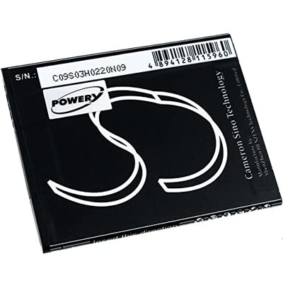 Powery Bateria para Mobiwire modelo 178067700 Powery Bateria para Mobiwire modelo 178067700
