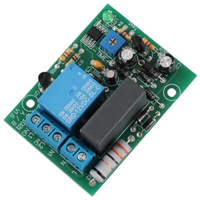 Walfront Relé de Atraso Delay AC 220V, Temporizador de Módulo de Interruptor de Retardo Ajustável de 0-10s, 0-10min, 0-100min, 0-10h (0~10min Tempo de Atraso) Walfront Relé de Atraso Delay AC 220V, Temporizador de Módulo de Interruptor de Retardo Ajustável de 0-10s, 0-10min, 0-100min, 0-10h (0~10min Tempo de Atraso)