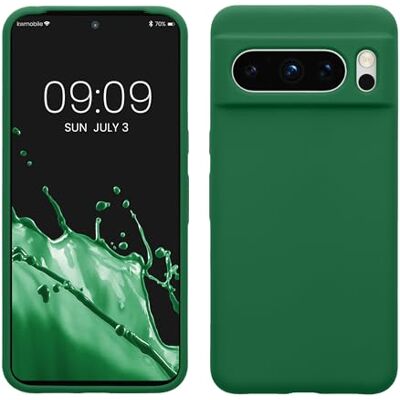 kwmobile Capa compatível com Google Pixel 8 Pro Capa de TPU e silicone à prova de choque Compatível com carregamento sem fio Verde trevo kwmobile Capa compatível com Google Pixel 8 Pro Capa de TPU e silicone à prova de choque Compatível com carregamento sem fio Verde trevo
