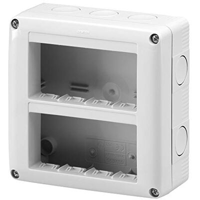 Gewiss combi system 40 Recipiente combi system 40 8 módulos ip40 Gewiss combi system 40 Recipiente combi system 40 8 módulos ip40