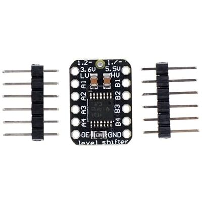 DONGKER Conversor de nível de voltagem bidirecional TXB0104, módulo conversor de nível lógico DC 3,3 V 5 V, módulo de deslocamento bidirecional DONGKER Conversor de nível de voltagem bidirecional TXB0104, módulo conversor de nível lógico DC 3,3 V 5 V, módulo de deslocamento bidirecional
