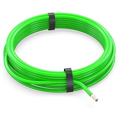 AUPROTEC Cabo polar 0,75 mm² FLRY-B fio elétrico em anel: 10 m, 0,75 mm² verde AUPROTEC Cabo polar 0,75 mm² FLRY-B fio elétrico em anel: 10 m, 0,75 mm² verde