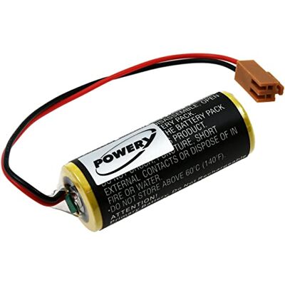 Powery Pilha de lítio PLC para Sanyo CR17450SE-R, 3V, Lithium-Mangandioxid Powery Pilha de lítio PLC para Sanyo CR17450SE-R, 3V, Lithium-Mangandioxid