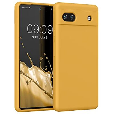 kwmobile Capa Compatível com Google Pixel 6a Case em TPU e Silicone à prova de choque Adequado para carregamento sem fio Alça kwmobile Capa Compatível com Google Pixel 6a Case em TPU e Silicone à prova de choque Adequado para carregamento sem fio Alça