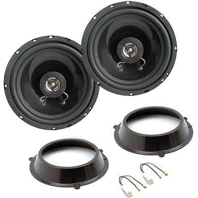 sound-way Kit de altifalantes coaxiais bidirecionais Sound Way de 6,5" (120 W máximo ./60 W RMS) com adaptadores e conectores compatível com Fiat Panda 169 (2002-2012), apenas portas dianteiras sound-way Kit de altifalantes coaxiais bidirecionais Sound Way de 6,5" (120 W máximo ./60 W RMS) com adaptadores e conectores compatível com Fiat Panda 169 (2002-2012), apenas portas dianteiras
