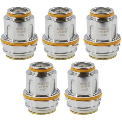 GEEKVAPE Bobina de malha Z original de 0,2 ohm Z2 para tanque Z Sub Ohm/bobina de substituição do kit Aegis Legend GEEKVAPE Bobina de malha Z original de 0,2 ohm Z2 para tanque Z Sub Ohm/bobina de substituição do kit Aegis Legend