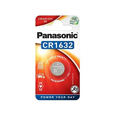 Panasonic CR1632 Bateria de lítio 3 V Panasonic CR1632 Bateria de lítio 3 V