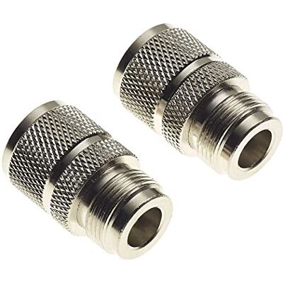 Keple N-Type Socket To UHF Plug Male PL259 Female RF Coax Adapter Connector Type Adapter Pacote De 2 Keple N-Type Socket To UHF Plug Male PL259 Female RF Coax Adapter Connector Type Adapter Pacote De 2